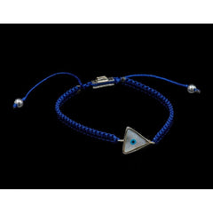 TRIANGLE EYE BRAIDED BRACELET