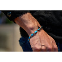 TURQUESA OVAL BRACELET - Rock and Jewel