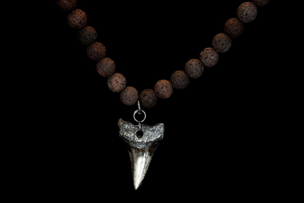 VOLCANIC VINO G.W SHARK TOOTH SILVER - Rock and Jewel