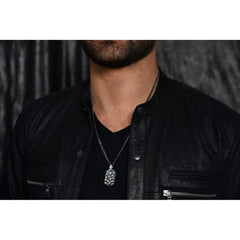 WALL SKULLS DOG TAG