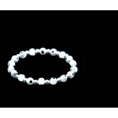 WHITE EYE BEADS