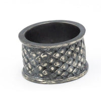 WIDE SNAKE RING - Rock and Jewel
