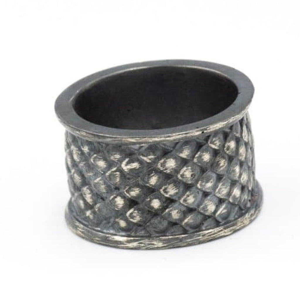 WIDE SNAKE RING - Rock and Jewel