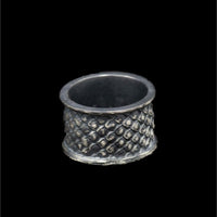 WIDE SNAKE RING - Rock and Jewel