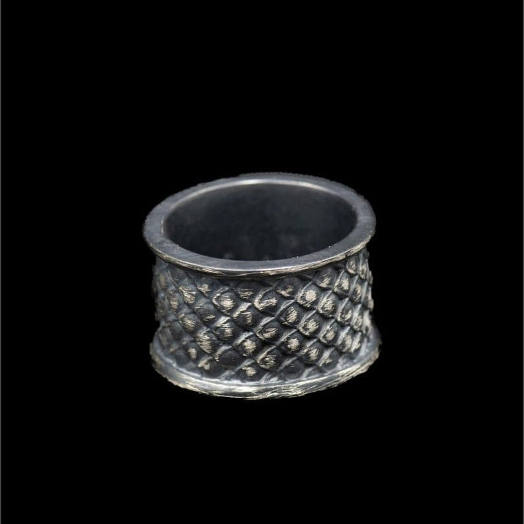 WIDE SNAKE RING - Rock and Jewel