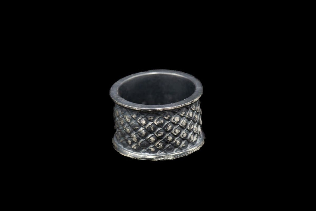 WIDE SNAKE RING - Rock and Jewel